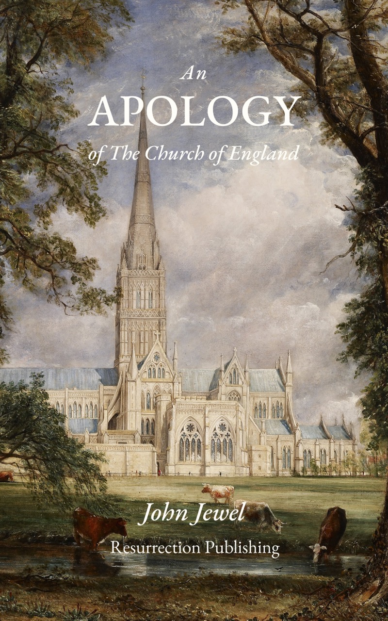 Ebook cover of the Apology of the Church of England by John Jewel