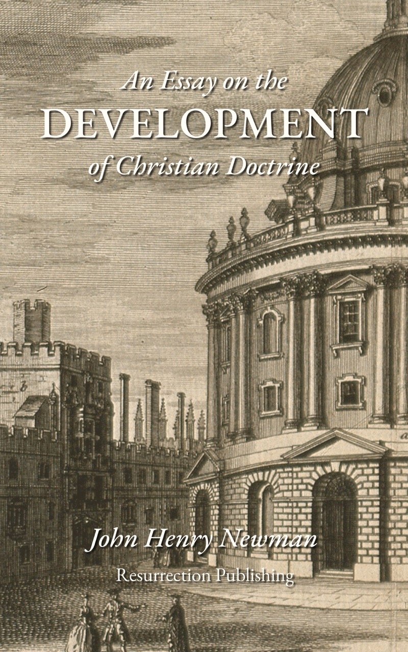 Ebook cover of the Essay on the Development of Christian Doctrine by John Henry Newman
