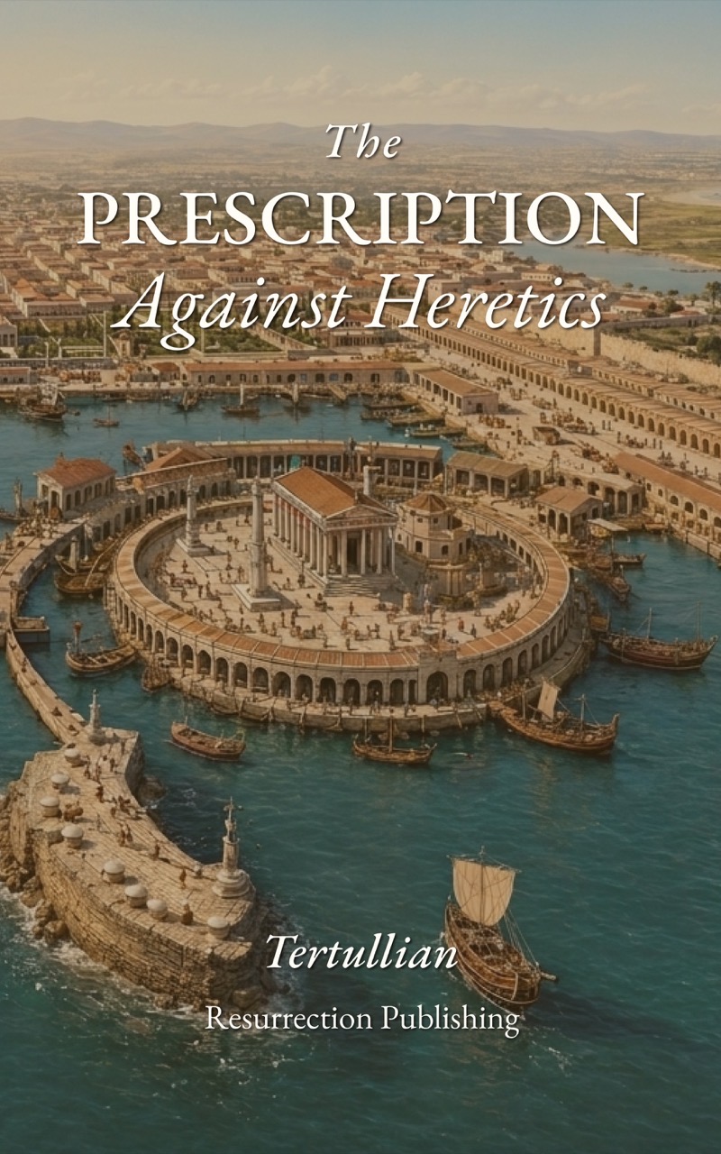 Ebook cover of The Prescription Against Heretics by Tertullian